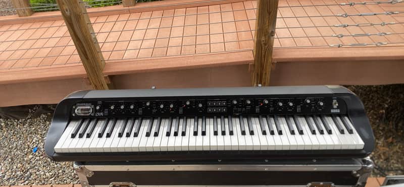 Korg SV1-73 Stage Vintage Digital Piano 2009 - Present - Black with White / Black Keys image 1