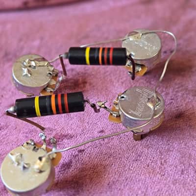 Gibson CustomBucker Pickups Set - Custom Shop Les Paul ’59 R9, Complete Harness LUXE PIO BB Caps ~ Custom Buckers PAF image 13