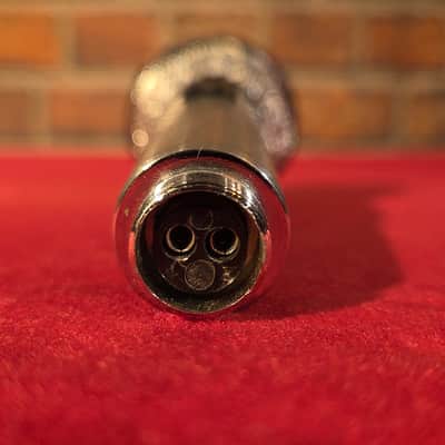 Vintage 1970s Shure 585SB Unisphere A Dynamic Cardioid Microphone Chrome w/ Two Prong Cable image 4