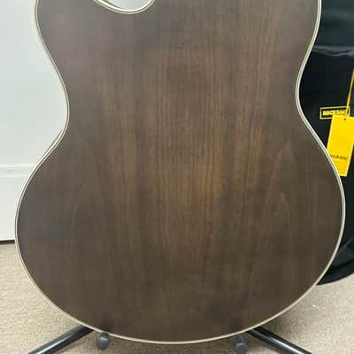 Warwick Rockbass Alien Deluxe 5 String Acoustic Electric Bass - Natural image 4