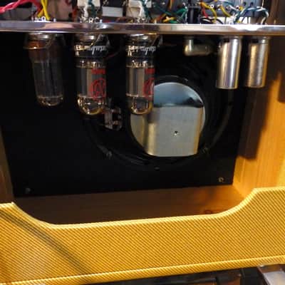 5F10 Tweed Harvard Clone 1x10" 10-12 Watts All Tube Amp Reproduction image 12