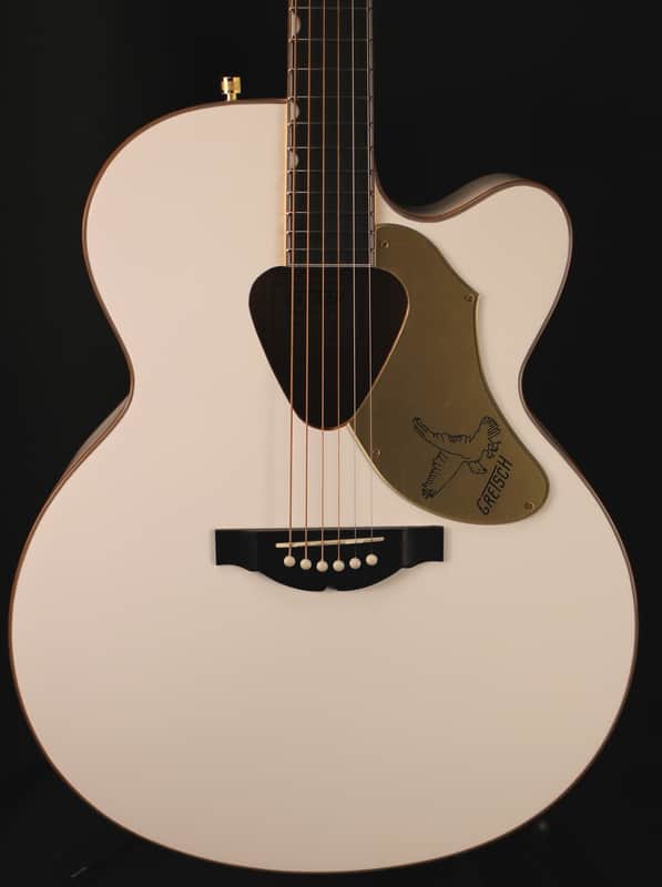 Gretsch G5022CWFE Rancher Jumbo Acoustic Guitar White image 1