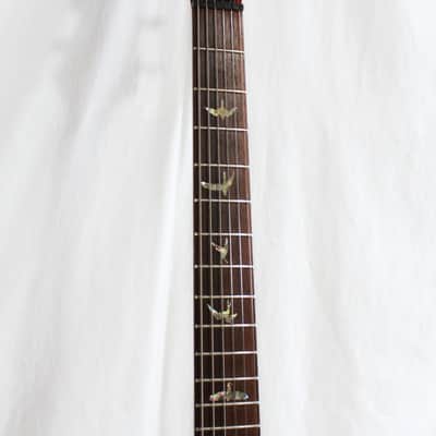 1999 Paul Reed Smith PRS Custom 24 USA Flame Maple Top Transparent Red Electric Guitar w/ OHSC image 4