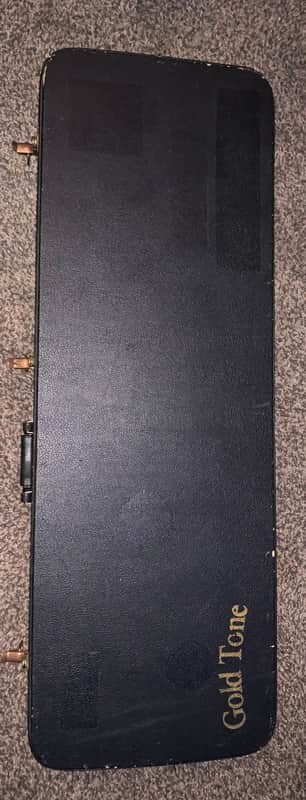 Gold Tone case for ES-Banjitar Electric Solid Body Hard Rock Maple Neck 6-String Banjo-Guitar Ohsc image 1