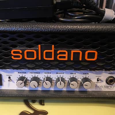Soldano SLO Mini 30-Watt Solid-State Guitar Amp Head 2022 - Present - Black image 2
