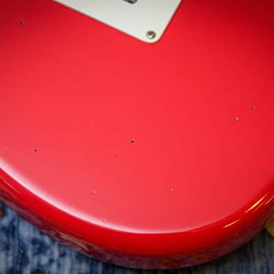 FENDER USA Custom Shop 1960 Stratocaster Reissue Jrny' Relic "Fiesta Red + Rosewood" (2024) image 25