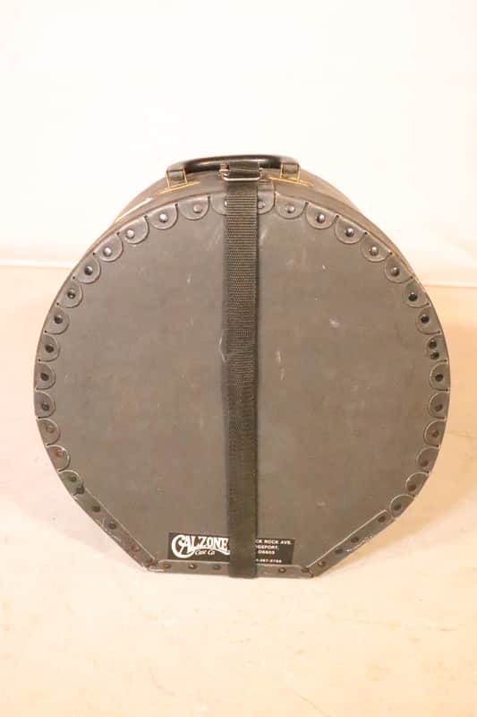 Calzone Case Co. 10x12 Fiber Tom Drum Case Black image 1