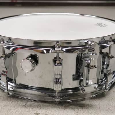Ludwig Ludwig Rocker 5x14" 10-Lug Steel Snare Drum Vintage 1980's image 6