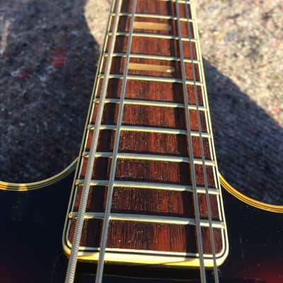 VOX VG4 1968 - Sunburst Semiacustic Bass 2 Pickups image 16