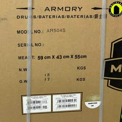 Mapex Armory Birch/ Maple Desert Dune 20x18/10x8/12x9/14x14/14x5.5" SD Fusion Shell Pack **BRAND NEW IN BOX** image 4
