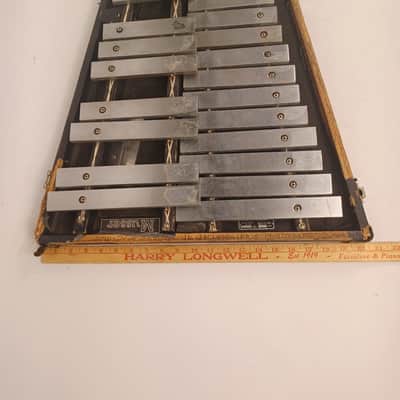 Ludwig Musser M645 Orchestra Bells Glockenspiel Carbon Steel Bars G-C 2.5 Octave image 10