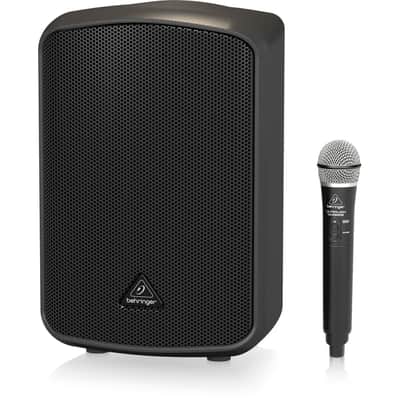 Behringer MPA200BT Battery-Powered 8" PA Speaker with Handheld Wireless System & Bluetooth image 3