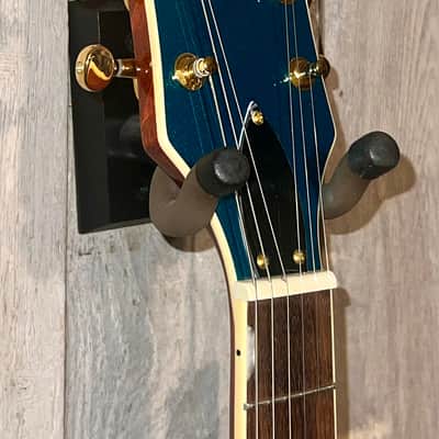 Gretsch Electromatic Pristine LTD Center Block Double-Cut Semi-hollowbody Electric Guitar with Bigsby - Petrol image 8