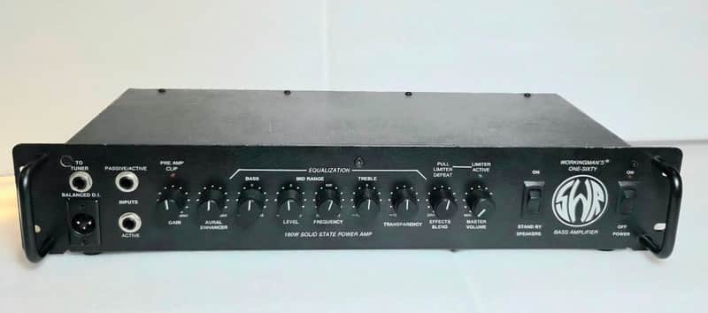SWR Workingman's One Sixty 160 watt Rackmount Bass Amp Head image 1