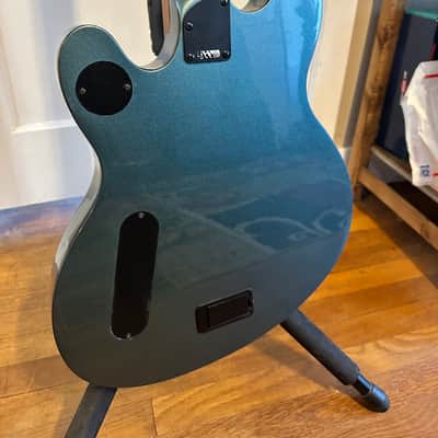 Squier Contemporary Active Starcaster - Gunmetal Metallic w/Case! image 8