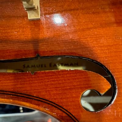 Samuel Eastman VA80 13” Viola Outfit — 2017 | With Case & Glasser Bow image 5