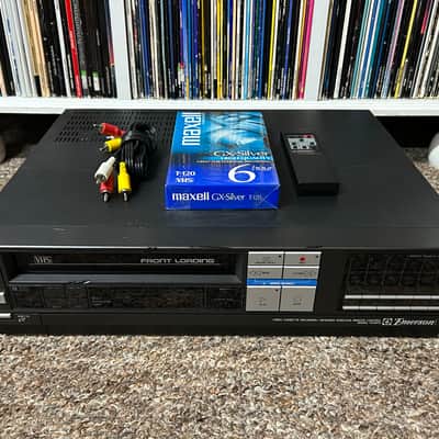 Vintage Emerson VCR870 VCR Video Cassette Recorder VHS Player w/ Remote TESTED ✅ image 1