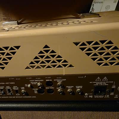 Carvin Legacy 3 Model VL300 Steve Vai Signature 3-Channel 100-Watt Guitar Amp Head 2012 - 2017 - Brown with Tan Top image 3