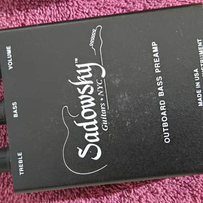 Sadowsky Outboard Bass Preamp (original vintage version) image 4