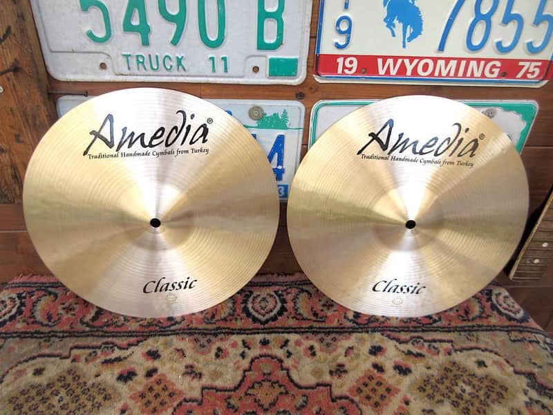 AMEDIA Classic 13” Hi Hat. nuovo. image 1