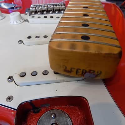 Fender Stratocaster 1972 Dakota Red refin image 16