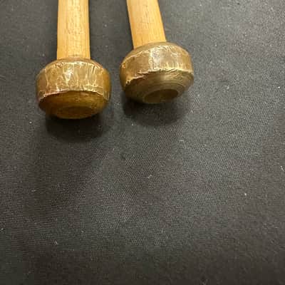 Mike Balter 9B, 5/8-Inch Brass Bell Mallets, 13-1/8" Birch Handle - EXCELLENT #1 image 6