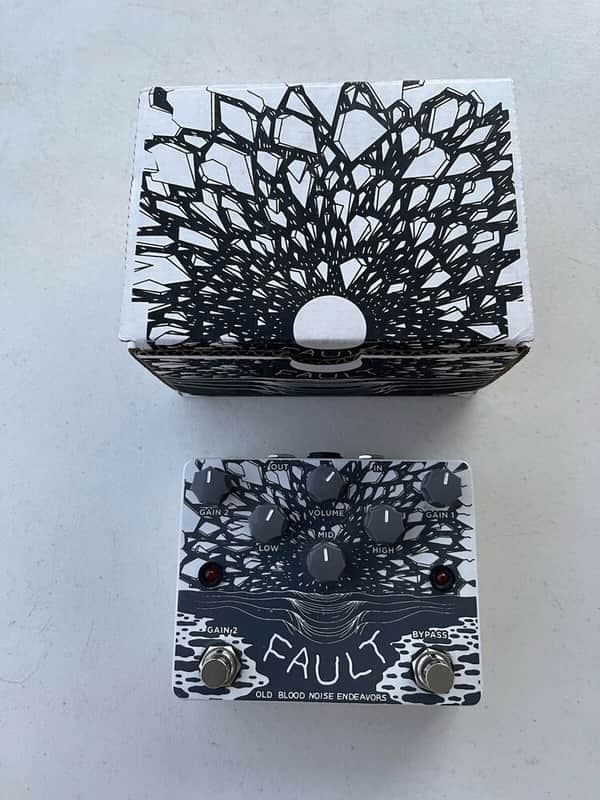 Old Blood Noise Endeavors Fault Overdrive Distortion Guitar Effect Pedal + Box image 1