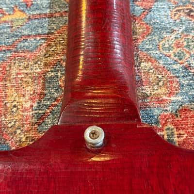 Early 1965 Gibson SG Junior - Cherry - Wide Nut image 20