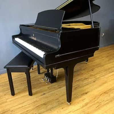 Baby Grand Piano Black Acoustic Free Nationwide Delivery/Setup image 7