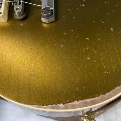 NEW! Gibson Custom Shop '57 Les Paul Gold Top Reissue Ultra Heavy Murphy Lab - Authorized Dealer - ONLY 8.5 lbs! - G06413 image 9