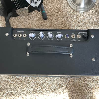 Victoria Club Deluxe Combo Amp with Reverb - Black Tweed image 4