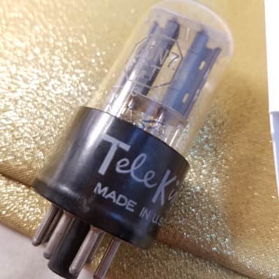 Tung-Sol Matched Pair (2) 6SN7GT tNOS AT1000 TESTED Vacuum Tubes T5 dual triode 1953-1955 image 2