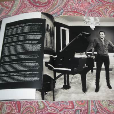 rarely handled, near A+ Yamaha All Acess Magazine (The Backstage Guide to the World of Yamaha), Winter 2013, Number 24 - Luke Bryan on cover, [52 total pages - front outer cover - back outer cover] quality paper, mostly color pages, some B&W, L 12" x W 9" image 16