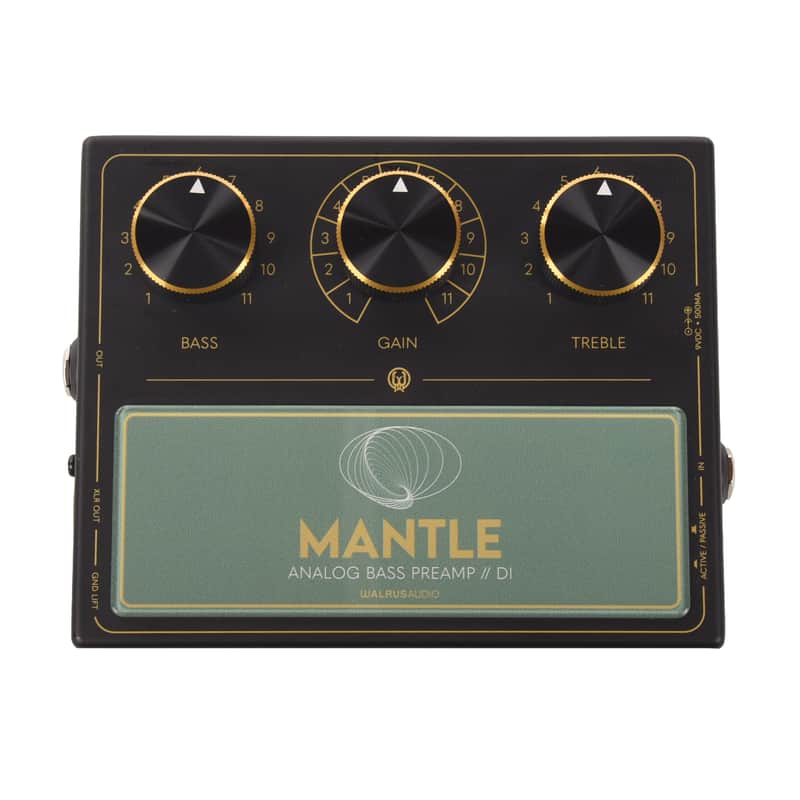 Walrus Audio Mantle Analog Bass Pre-Amp/DI Pedal image 1