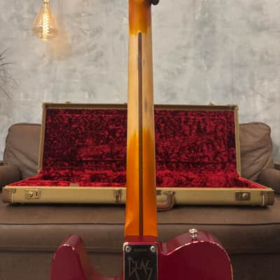 Fender Telecaster 1961 GLAS Custom Relic 8lb With G&G Custom Relic Tweed image 17