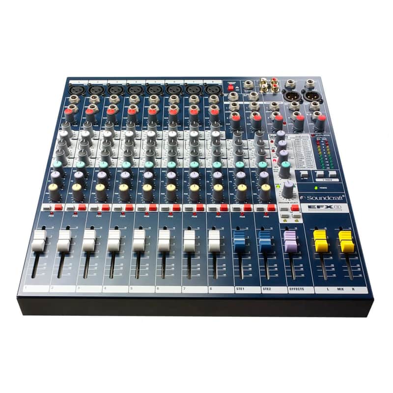Soundcraft EFX8 8-Channel Mixer w/ Built-In Lexicon Effects image 1