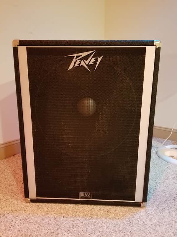 Peavey D-118 Bass Enclosure with Black Widow Speaker image 1