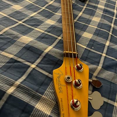Fender USA Fretless Precision Bass 1996 - Black image 7