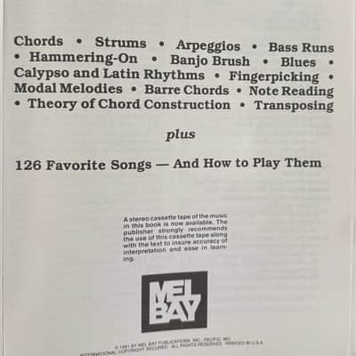 Mel Bay's Complete Guitar Book 1991 image 2