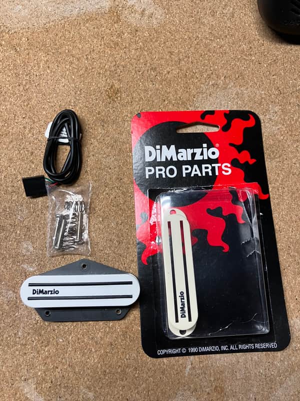 DiMarzio DP384BK The Chopper T Telecaster Pickup 2010s - Black image 1