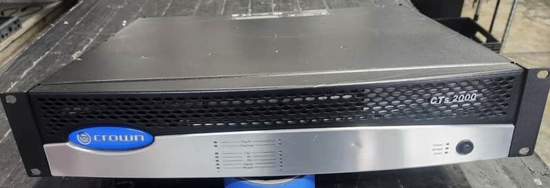 Crown CTs 2000 2-Channel Power Amp image 1