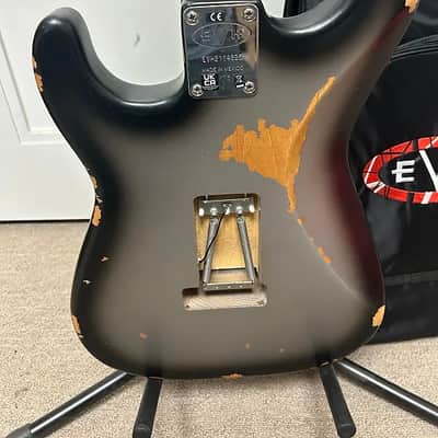 EVH Frankenstein "Frankie" Relic Electric Guitar- Silverburst image 4