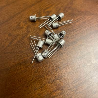 10 NOS Continental Devices Indian Ltd. (CDIL) BC109C NPN Transistor - TO-18 metal can for Fuzz Face, etc. image 4