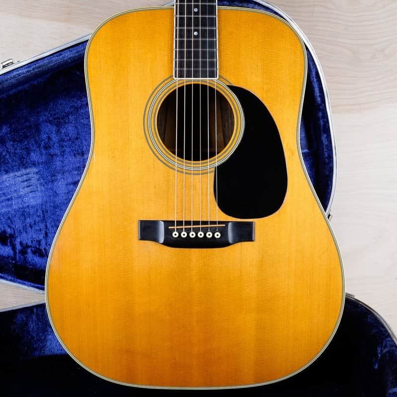 Martin D-35 1976 Natural Vintage Dreadnought Acoustic w/ OHSC image 1