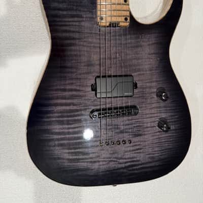 custom built Ibanez style guitar Ibanez/ESP E 2025 - Black nitro image 15