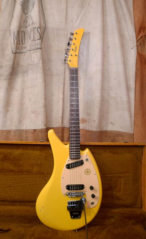 Yamaha SG2C Flying Banana 1960's Yellow | Reverb