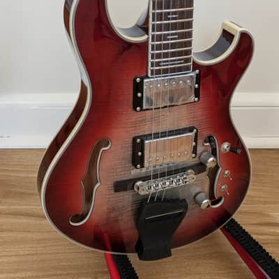 Firefly Pegasus Hollow-Body 2026 - *RARE* Flamed Maple Cherry Burst image 1