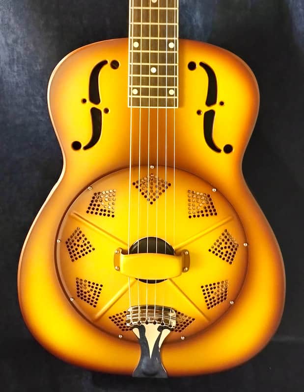 National Reso-Phonic Triolian W-Series 14 Fret 2023 Walnut Burst image 1