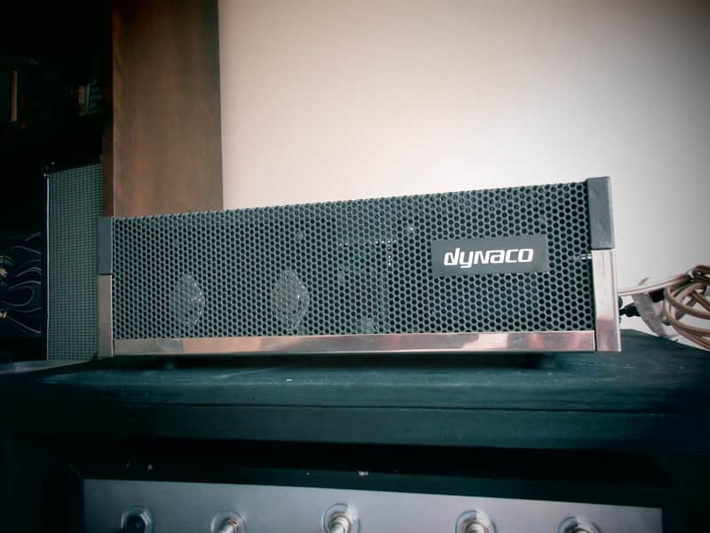 ⭐ Fully Serviced / Custom Built Amp - DYNACO 120 Stereo Power Amplifier 60 WPC + volume control ⭐ image 1