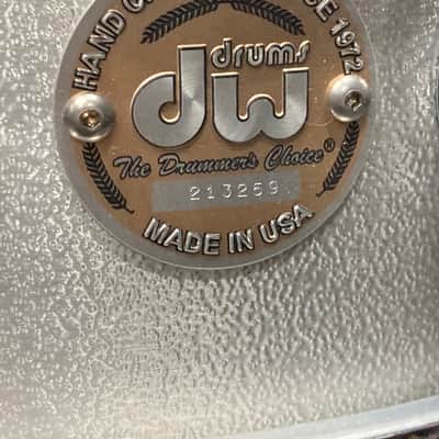 Tris Imboden's, Chicago, DW - Collector's 5x14" 3MM Aluminum Shell Snare Drum SIGNED! 2003 image 2